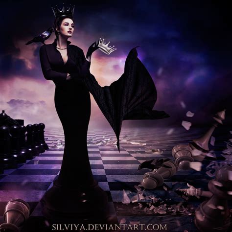 The Black Queen By Silviya On Deviantart