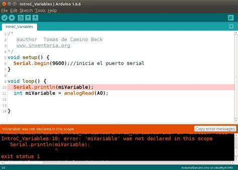 4 Uso De Variables Y Tipos De Datos En Arduino Curso