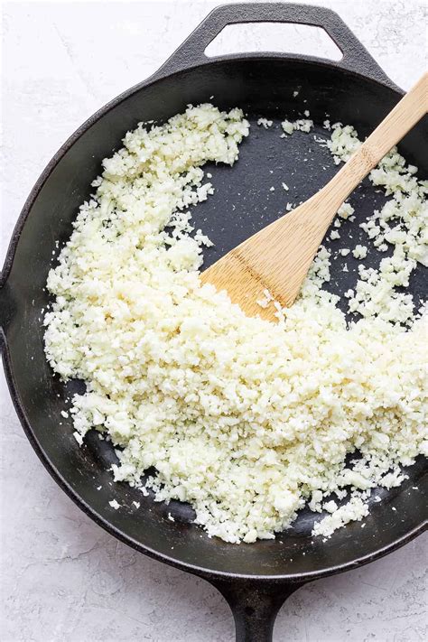 How To Make Cauliflower Rice Low Carb Feelgoodfoodie