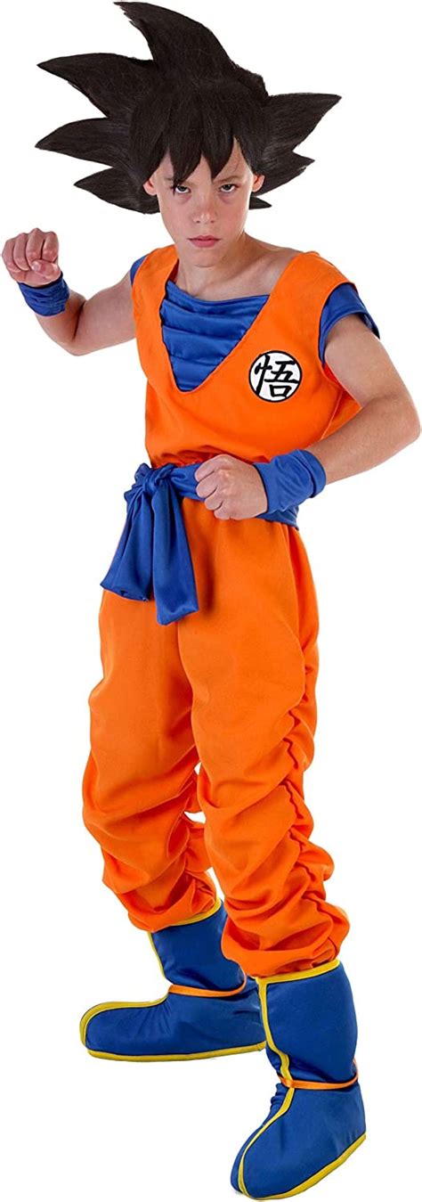 Goku Costume For Kids Boys Dragon Ball Z Costume Medium 8 10 Amazon