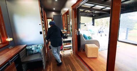 Tiny Home Designed For Seniordisability Living Gives Mom Security And