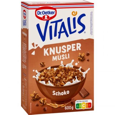 Droetker Vitalis Knusper Schoko Müsli 600g Lebensmittel Versandeu