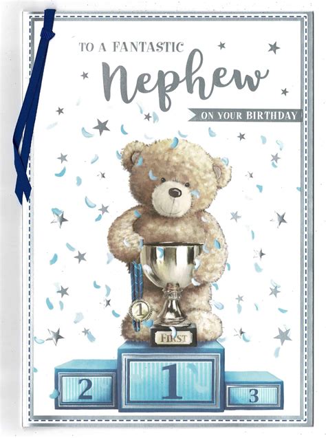 Special Nephew Happy Birthday Greeting Card Cards Love Kates Special