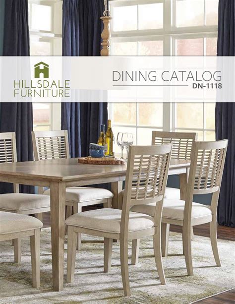 Hillsdale Furniture Dining Catalog 1118 By Hillsdale Furniture Issuu