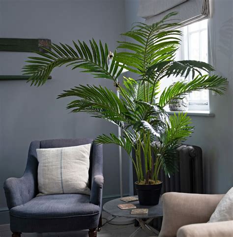 Blooming Artificial 120cm H Paradise Palm Tree Indoor Use Exotic Office Plants 644221654118 Ebay
