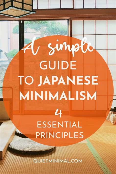 A Simple Guide To Japanese Minimalism Japanese Minimalism Japanese