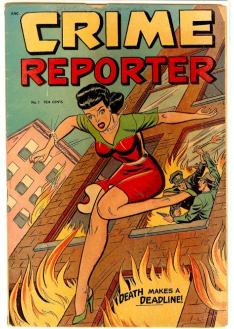 Crime Reporter 1aug 1948bob Lubbers Ca In 2020 Comic Books Crime