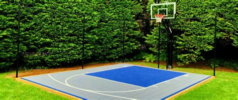 How To Build A Backyard Basketball Court Encycloall