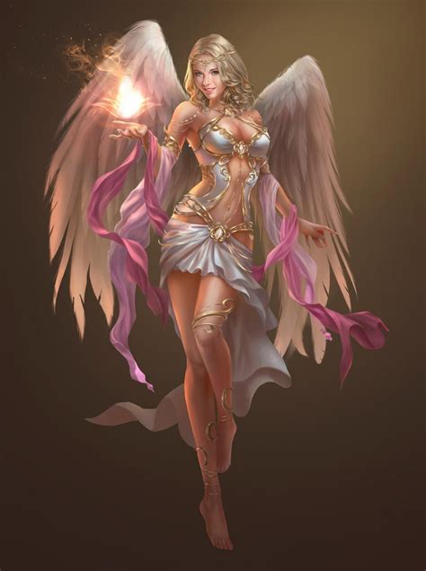 Angel By Bayko On DeviantArt Fantasy Art Women Fantasy Rpg Beautiful