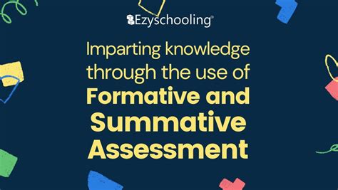Imparting Knowledge Through The Use Of Formative A Ezyschooling