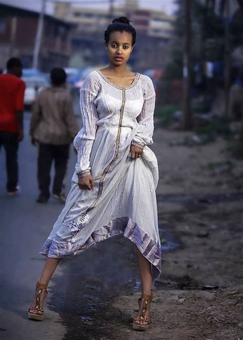 Pin By Sara H On African Clothing Ethiopian Dress Ethiopian