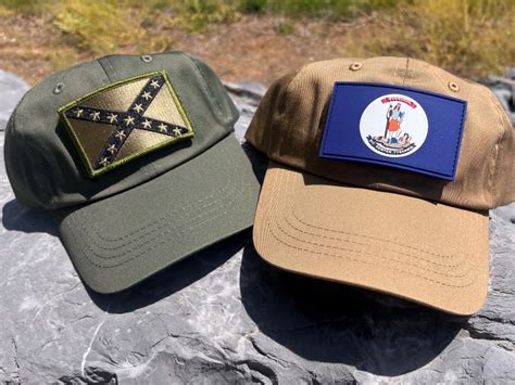 Tactical Patch Hat Coyote Confederate Shop