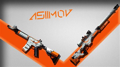 How the awp asiimov captured the popular imagination to become an icon of csgo during the early days of the game. 60+ Asimov CS GO Wallpaper on WallpaperSafari