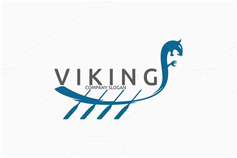 Viking Boat Logo Viking Logo Ship Logo Vikings