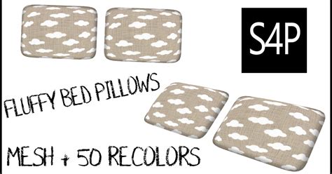 Sims 4 Pose Fluffy Bed Pillows Released Sims 4 Pose Downloads