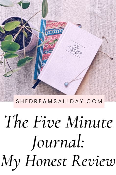 The Five Minute Journal Review Of My Favorite Journal She Dreams All Day