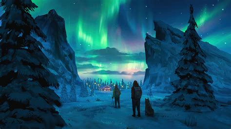 Aurora Borealis 4k Wallpaper