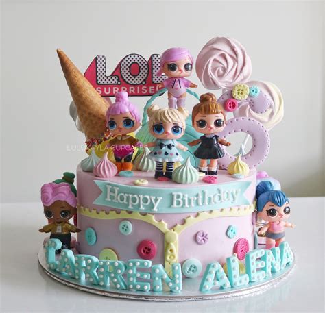 Share this story, choose your platform! Lol surprise cake | Doll birthday cake, 6th birthday cakes ...