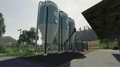 Stahlsilos Mit Großer Kapazität V10 Fs19 Landwirtschafts Simulator