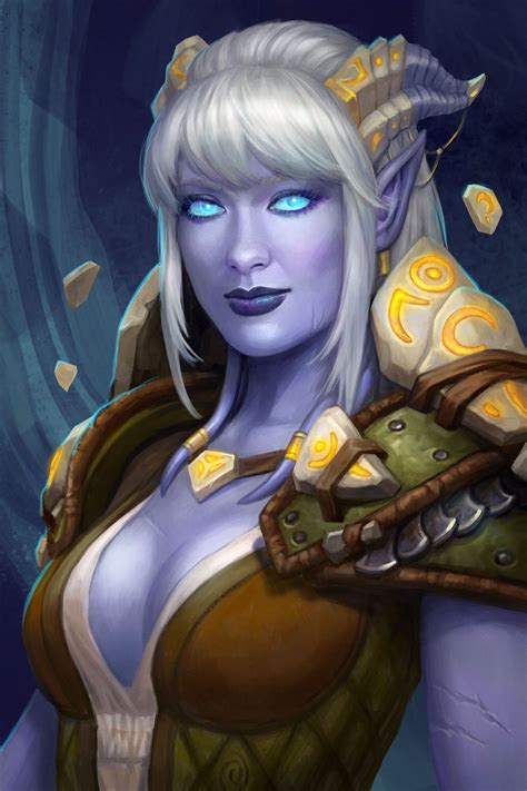 Portrait By Oxana Che Warcraft Art Character Portraits World Of