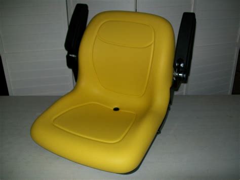 Yellow Seat Wflip Up Arm Rests Fit John Deere Compact Tractor 4200