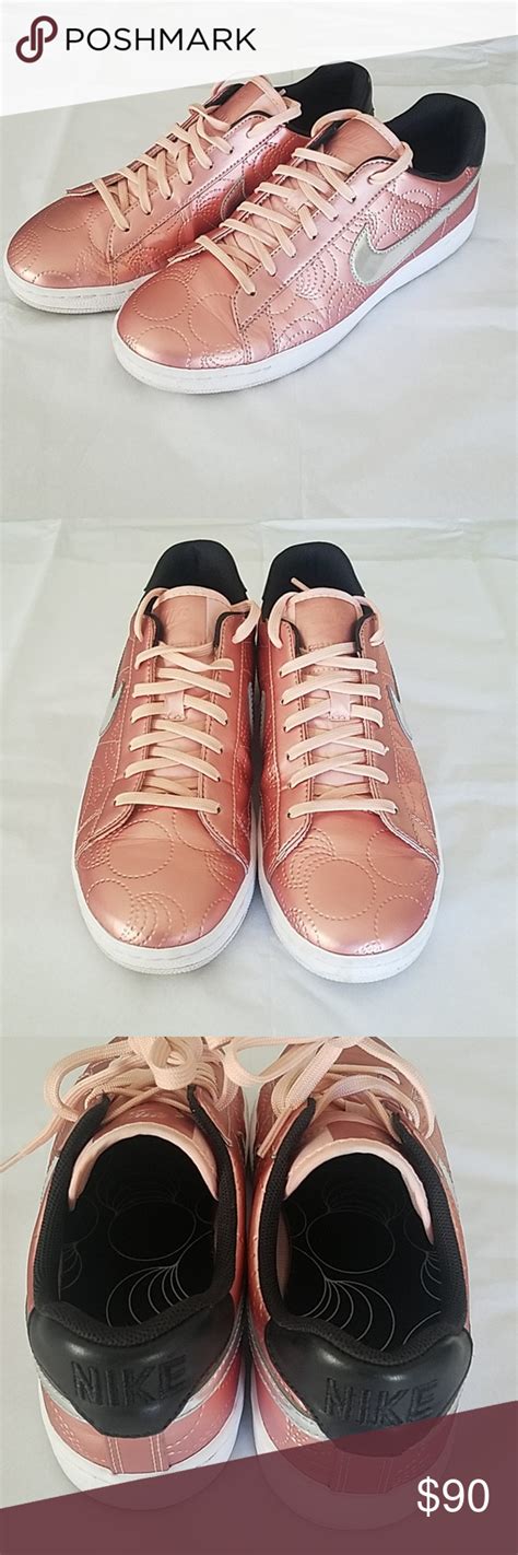 Fast delivery, full service customer support. NIKE | FLYLEATHER TENNIS CLASSIC ROSE GOLD | Rose gold shoes, Shoe releases, Gold shoes
