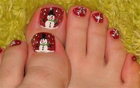merry christmas toe nail art designs ideas  xmas nails modern fashion blog