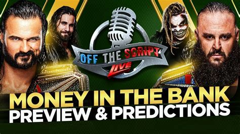 Check spelling or type a new query. WWE Money In The Bank 2020 Preview & Predictions: WHO WINS THE MOST UNIQUE MITB OF ALL TIME ...