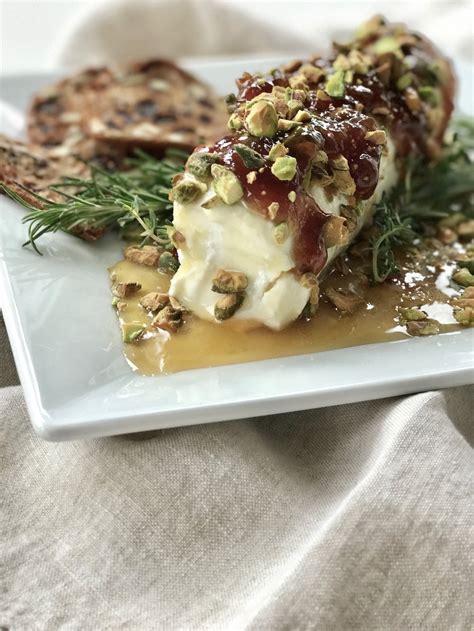 Goat Cheese Pistachios Honey Living With Landyn