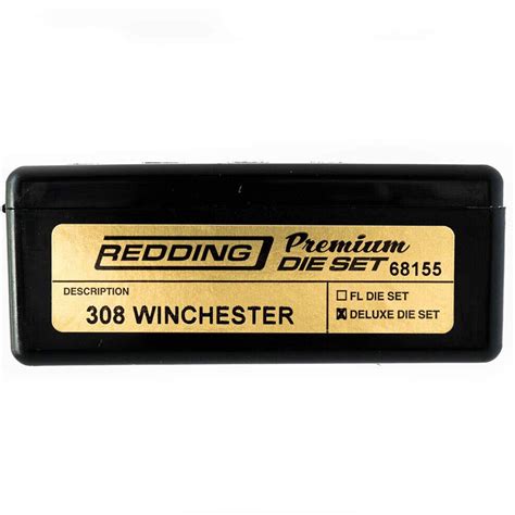 Redding Reloading Premium Series Deluxe 3 Die Set 308 Winchester
