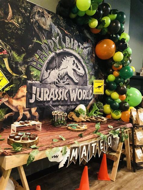 Mira Estas 4 Ideas De Fiesta Temática Jurassic World En 2022 Fiesta