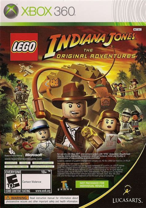 Lego Indiana Jones The Original Adventures Kung Fu Panda 2008 Xbox
