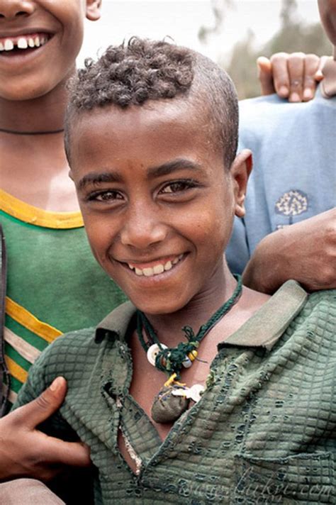 Amhara Boy With His Tribal Hairstyle Ethiopia Ethiopian Hair Amhara