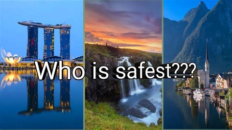 Top Ten Safest Countries In The World2020 Youtube