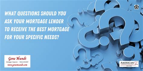 The Questions You Should Ask Your Mortgage Lender To Receive The Best Mortgage Financing