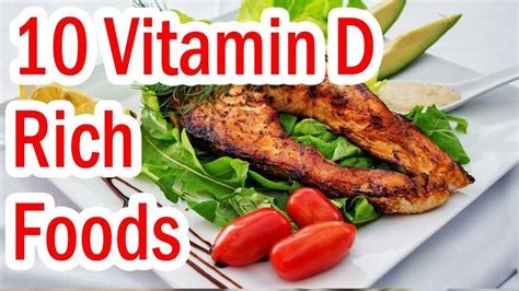 Foods with a high vitamin d content include oily fish, some mushrooms, and egg yolks. Top 10 Vitamin D Rich Foods - YouTube | Vitamin d foods ...