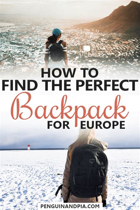 the best travel backpacks for europe a comprehensive buying guide penguin and pia best