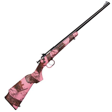 Crickett Synthetic Stock Compact Mossy Oak Break Up Pink Camoblued
