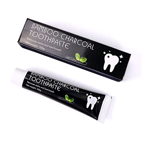 Bamboo Charcoal Toothpaste Mint 105g Al Marwa Pharmacy Qatar