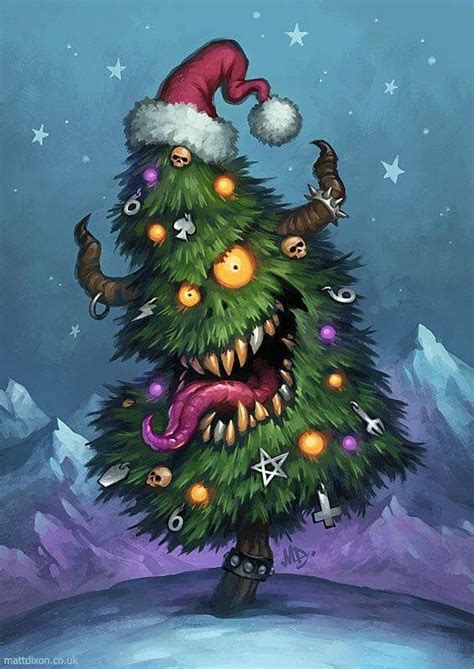 Scary Christmas Christmas Art Christmas Holidays Chirstmas Decor