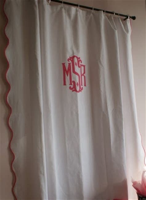 Designed with the environment in mind, our grand embroidered organic shower curtain meets every requirement of the global organic textile standard from fiber to finished product. A Touch of Southern Grace : Put Your Monogram On It!