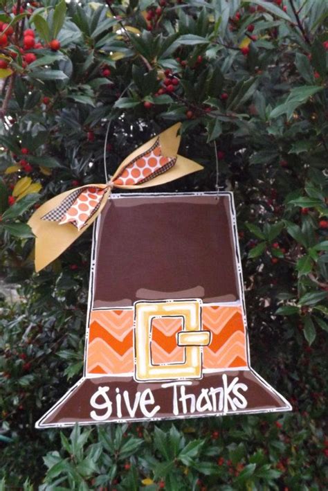 Check spelling or type a new query. Thanksgiving Door Hanger Piligrim Hat Door by ...