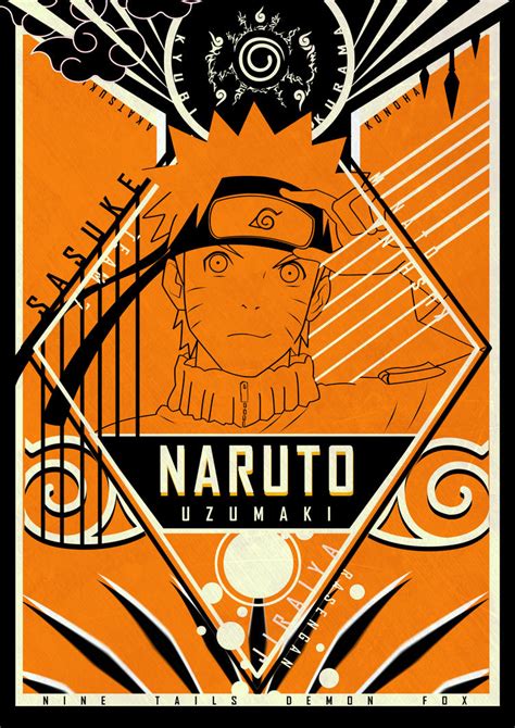 Naruto Uzumaki Poster By Yolkia On Deviantart