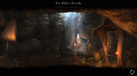Mushroom Cave Bisnensel Elder Scrolls Online Guides