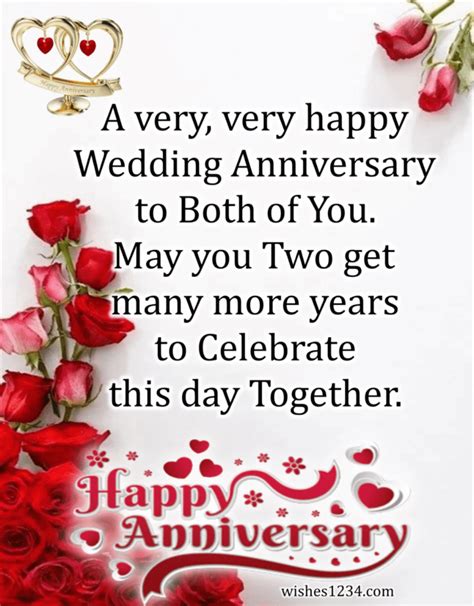 150 Happy Wedding Anniversary Wishes Messages Quotes Images Wallmost