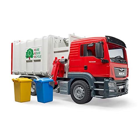 Bruder Man Tgs Side Loading Garbage Truck Vehicles Toys Pricepulse