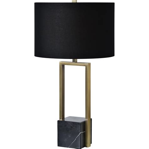 Renwil Arla Table Lamp With Plated Antique Brushed Brass Finish Lpt1188