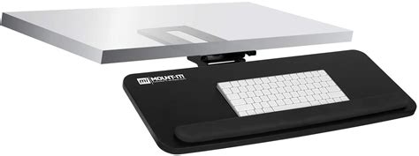 Mount It Adjustable Under Desk Keyboard Tray Ergonomic Computer