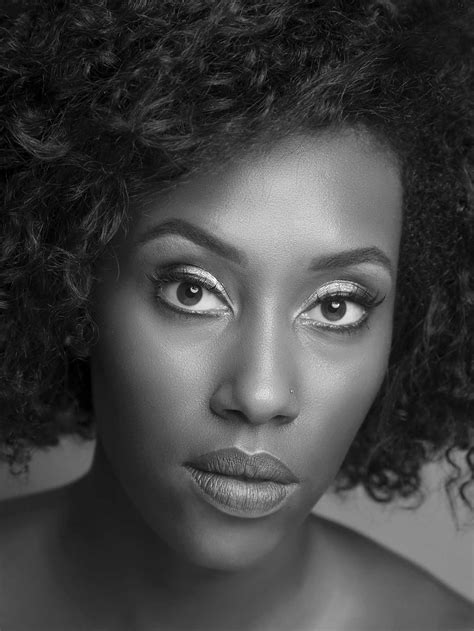African American Woman Black And White Photo Retouching Mitch Heider