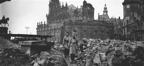 British and american forces dropped thousands of tonnes of bombs on the city. 74 years ago, Allied bombers obliterated Dresden, one of ...